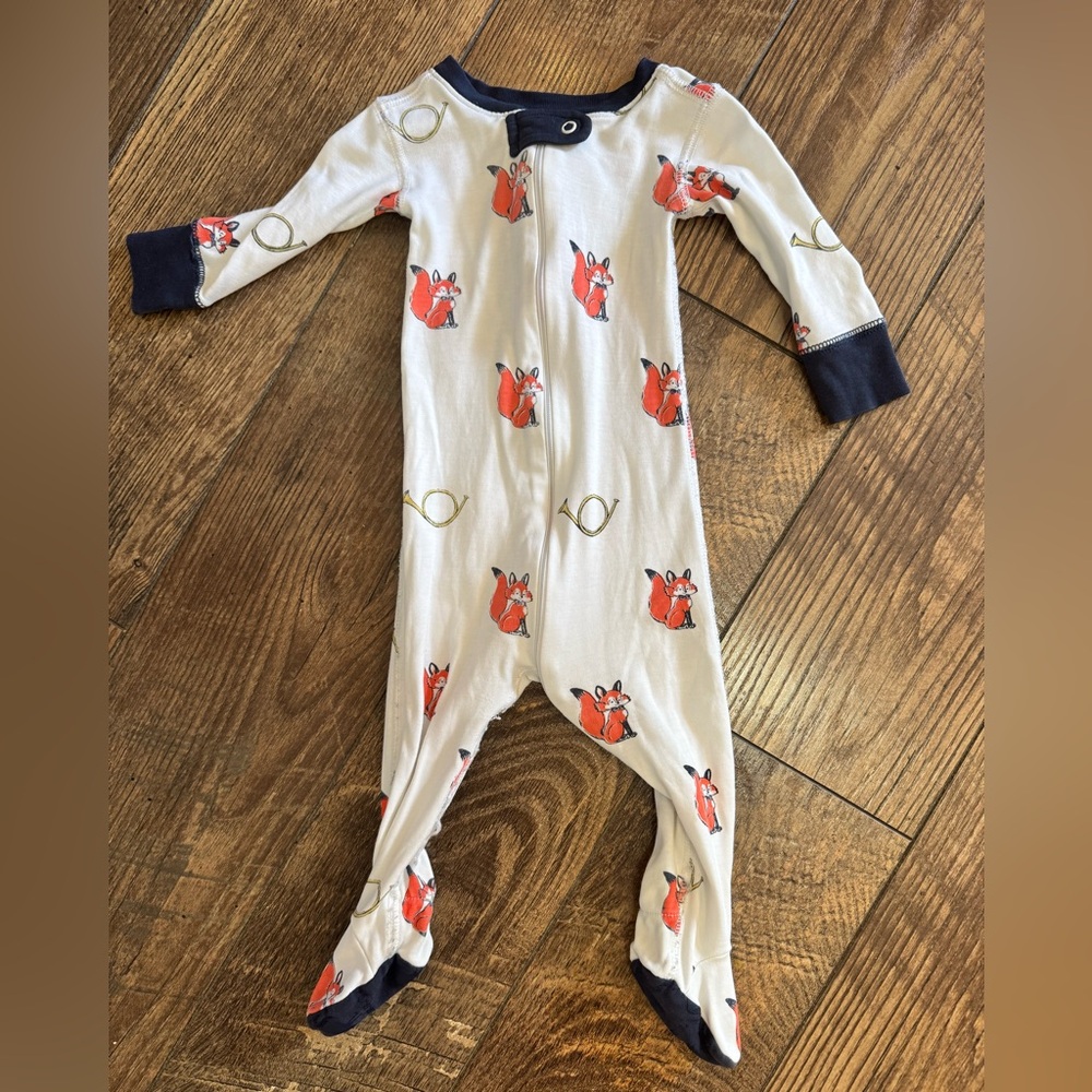 The Beaufort Bonnet Company Fox Print Footie